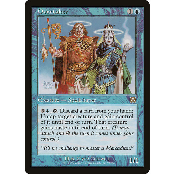 Magic: The Gathering Overtaker (089) Lightly Played