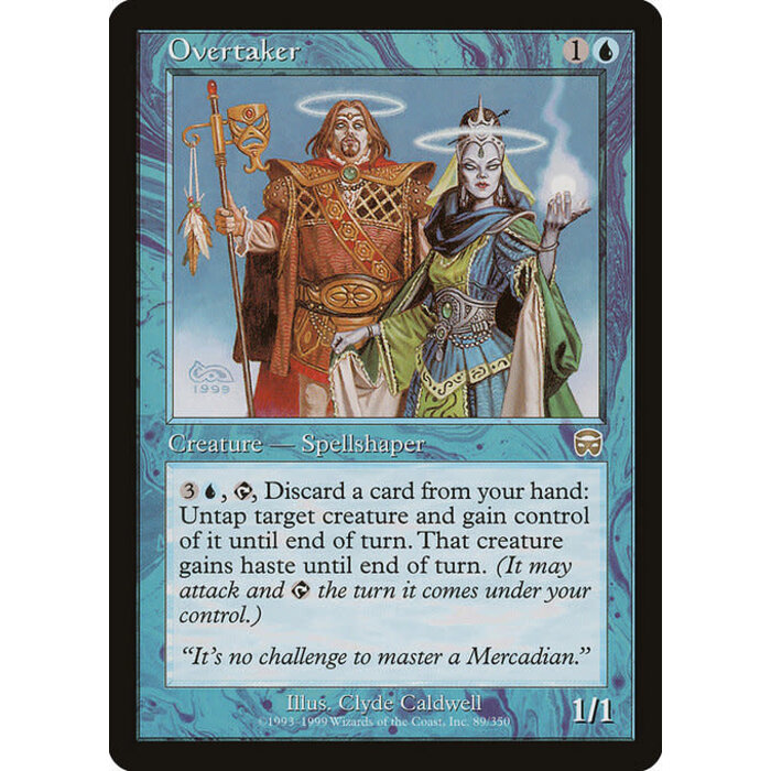 Magic: The Gathering Overtaker (089) Lightly Played