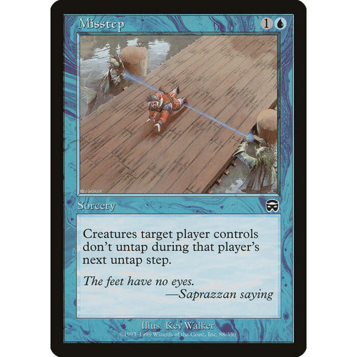 Magic: The Gathering Misstep (088) Moderately Played