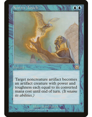 Magic: The Gathering Karn's Touch (086) Moderately Played