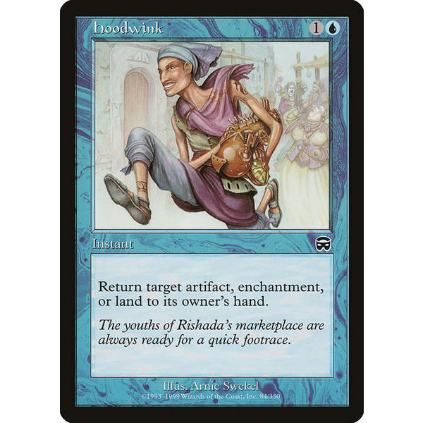 Magic: The Gathering Hoodwink (084) Moderately Played