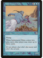 Magic: The Gathering Indentured Djinn (085) Lightly Played