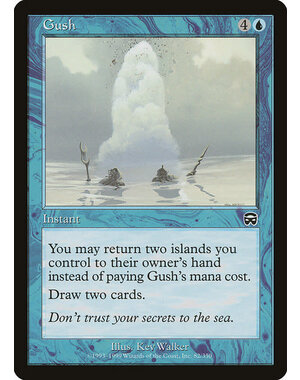 Magic: The Gathering Gush (082) Moderately Played