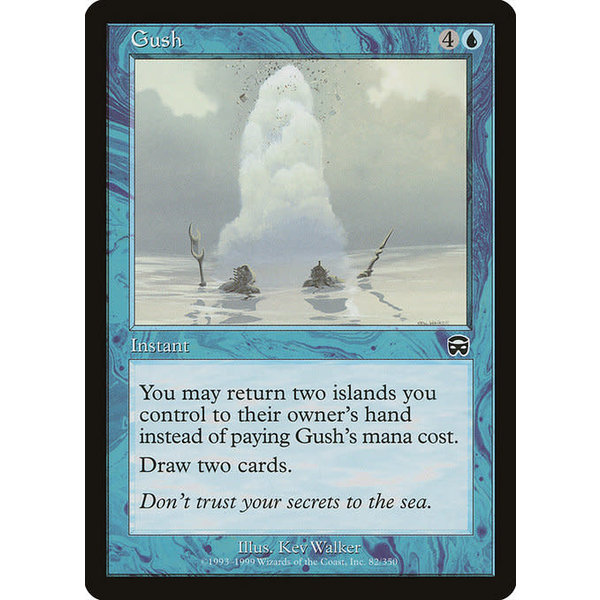 Magic: The Gathering Gush (082) Moderately Played