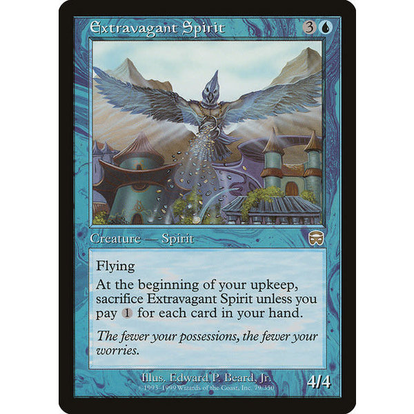 Magic: The Gathering Extravagant Spirit (079) Lightly Played