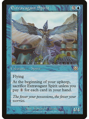 Magic: The Gathering Extravagant Spirit (079) Moderately Played