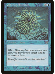 Magic: The Gathering Glowing Anemone (081) Lightly Played