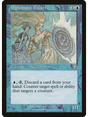 Magic: The Gathering Diplomatic Escort (074) Lightly Played