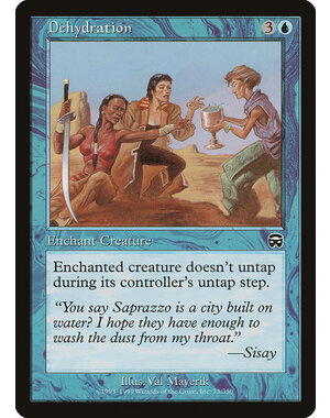 Magic: The Gathering Dehydration (073) Moderately Played
