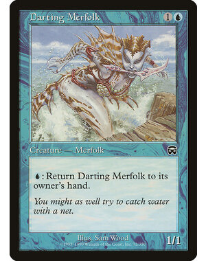 Magic: The Gathering Darting Merfolk (072) Lightly Played