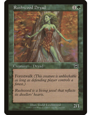 Magic: The Gathering Rushwood Dryad (263) Lightly Played