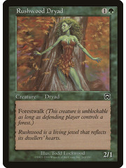 Magic: The Gathering Rushwood Dryad (263) Moderately Played