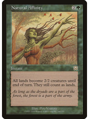 Magic: The Gathering Natural Affinity (260) Moderately Played