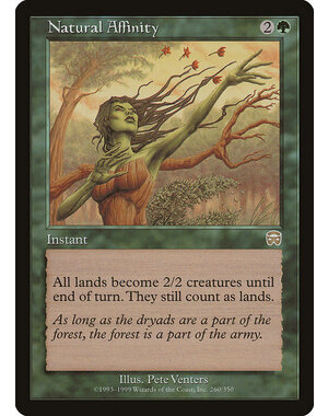 Magic: The Gathering Natural Affinity (260) Moderately Played