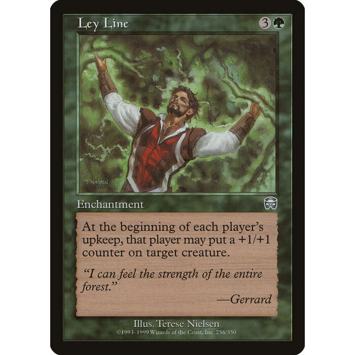 Magic: The Gathering Ley Line (256) Lightly Played