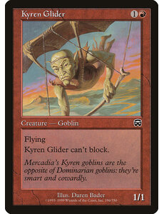 Magic: The Gathering Kyren Glider (196) Heavily Played