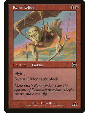 Magic: The Gathering Kyren Glider (196) Heavily Played