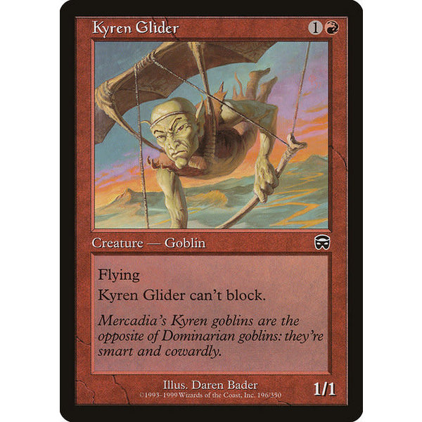 Magic: The Gathering Kyren Glider (196) Moderately Played