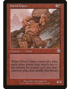 Magic: The Gathering Hired Giant (194) Heavily Played