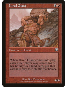 Magic: The Gathering Hired Giant (194) Lightly Played