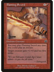 Magic: The Gathering Flaming Sword (190) Lightly Played