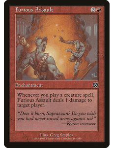 Magic: The Gathering Furious Assault (191) Lightly Played