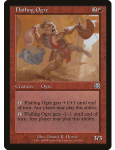 Magic: The Gathering Flailing Ogre (188) Moderately Played
