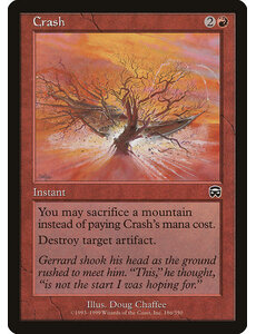 Magic: The Gathering Crash (186) Moderately Played
