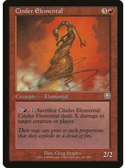 Magic: The Gathering Cinder Elemental (183) Lightly Played