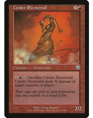 Magic: The Gathering Cinder Elemental (183) Lightly Played
