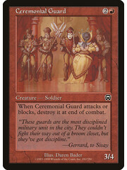 Magic: The Gathering Ceremonial Guard (182) Lightly Played