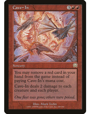 Magic: The Gathering Cave-In (180) Lightly Played