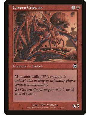 Magic: The Gathering Cavern Crawler (181) Lightly Played
