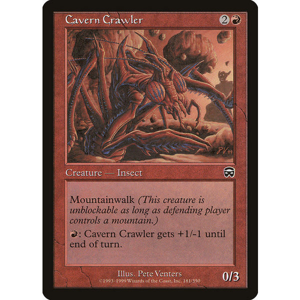 Magic: The Gathering Cavern Crawler (181) Lightly Played