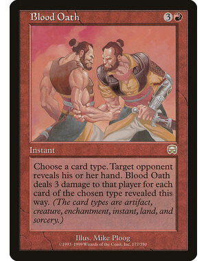 Magic: The Gathering Blood Oath (177) Lightly Played