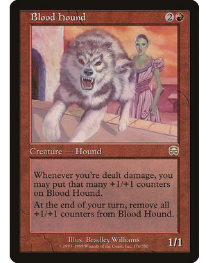 Magic: The Gathering Blood Hound (176) Heavily Played