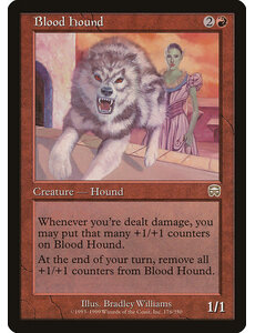 Magic: The Gathering Blood Hound (176) Moderately Played