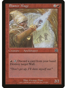 Magic: The Gathering Blaster Mage (175) Lightly Played
