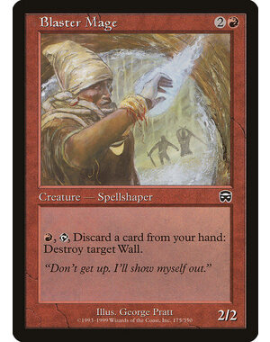 Magic: The Gathering Blaster Mage (175) Moderately Played