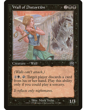 Magic: The Gathering Wall of Distortion (171) Moderately Played