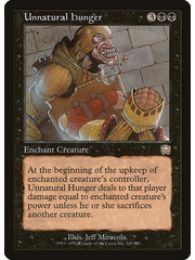 Magic: The Gathering Unnatural Hunger (169) Moderately Played