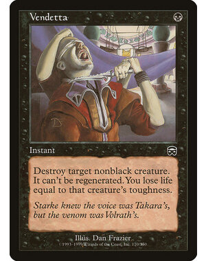 Magic: The Gathering Vendetta (170) Moderately Played