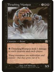 Magic: The Gathering Thrashing Wumpus (166) Lightly Played