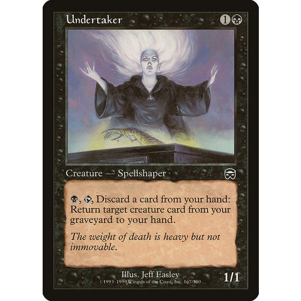 Magic: The Gathering Undertaker (167) Moderately Played