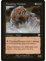 Magic: The Gathering Thrashing Wumpus (166) Moderately Played