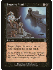 Magic: The Gathering Specter's Wail (164) Moderately Played