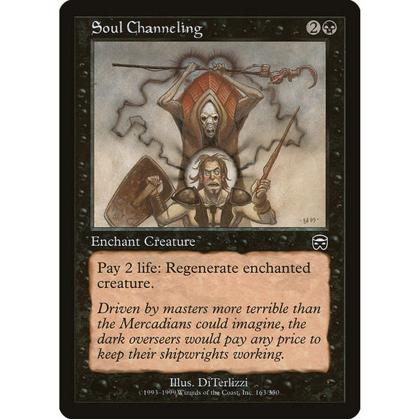 Magic: The Gathering Soul Channeling (163) Lightly Played