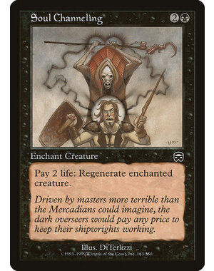 Magic: The Gathering Soul Channeling (163) Moderately Played