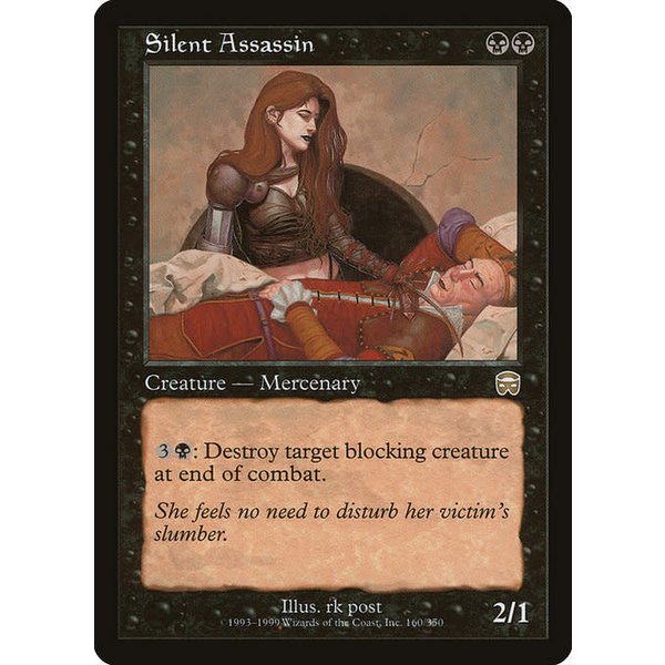 Magic: The Gathering Silent Assassin (160) Moderately Played