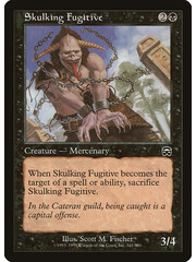Magic: The Gathering Skulking Fugitive (161) Moderately Played